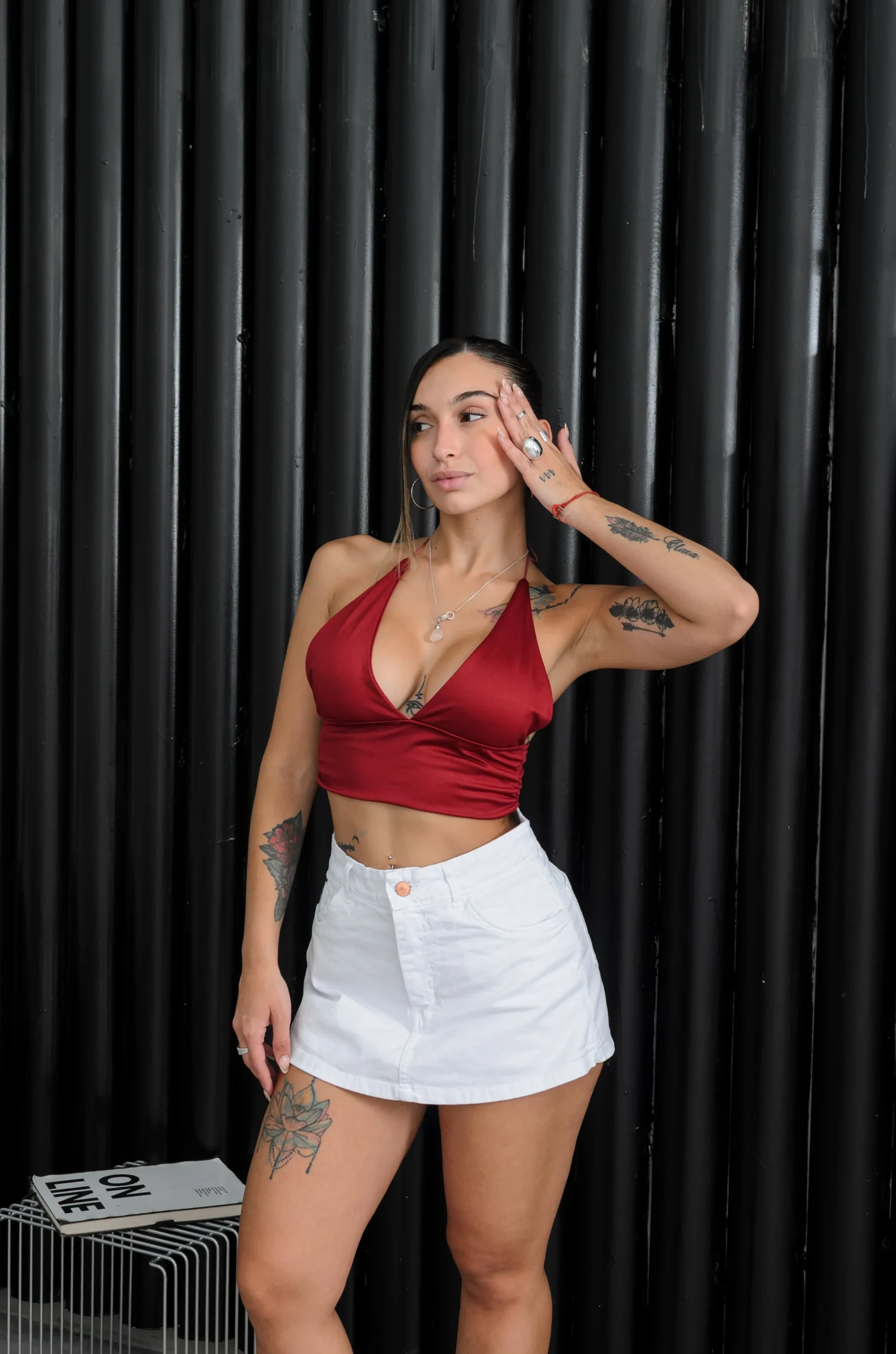 Short Mini Brisa Blanco - Imagen 4